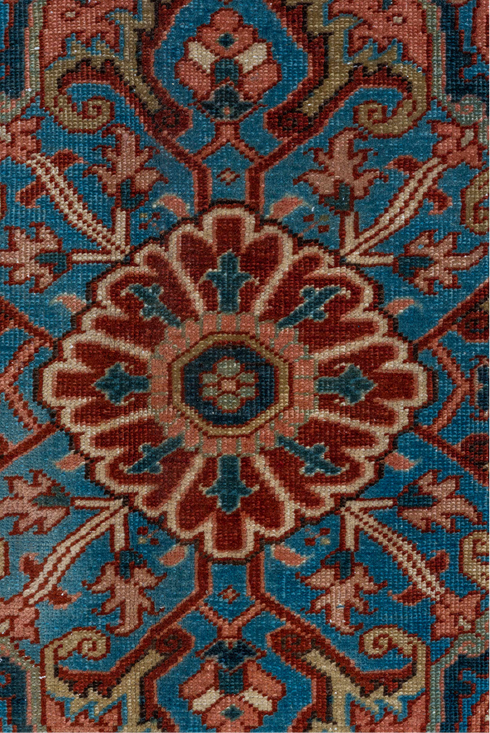 Vintage Heriz Area Rug (8' x 12')